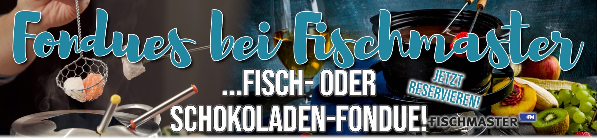 Fischmaster Fondues Fisch- oder Schoko-Fondue