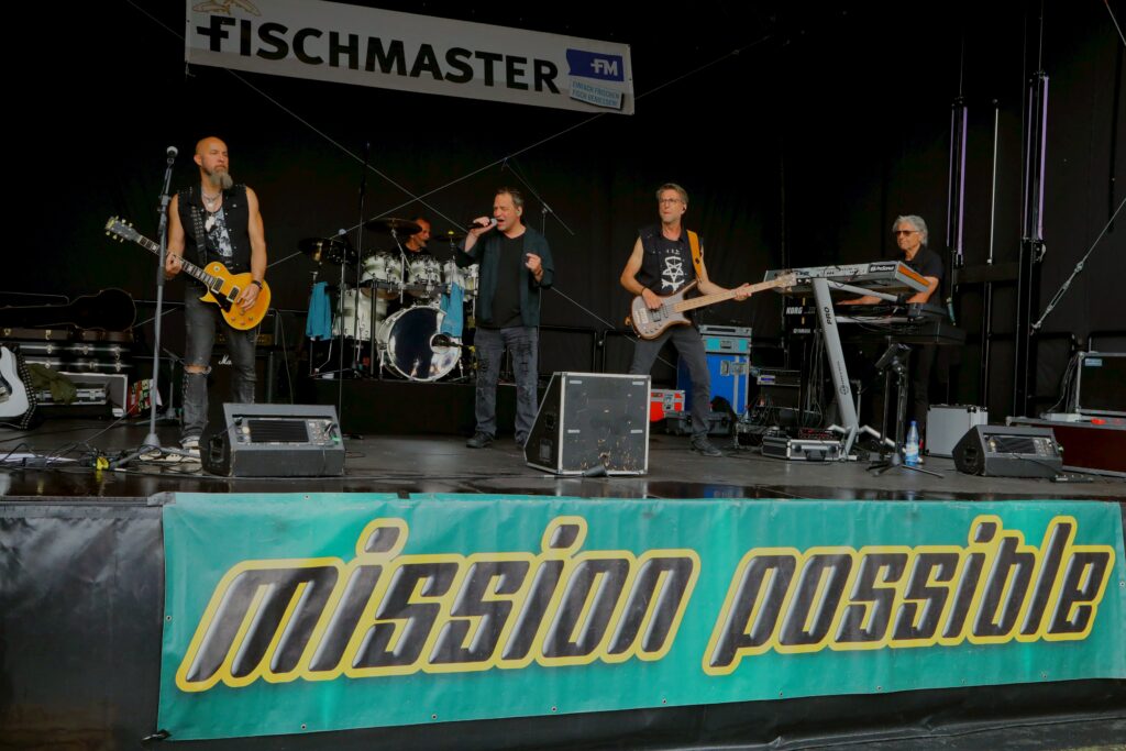Fischmaster Backfischtag 2024 mit Konzert Mission-Possible-Band