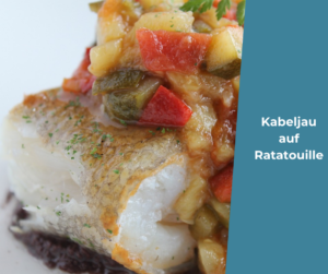 Fischmaster Kabeljau auf Ratatouille