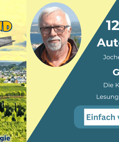 Autorenlesung Jochen Frickel Goldgrund bei Fischmaster 12.07.2025 - 15:30 Uhr - Einfach vorbei kommen