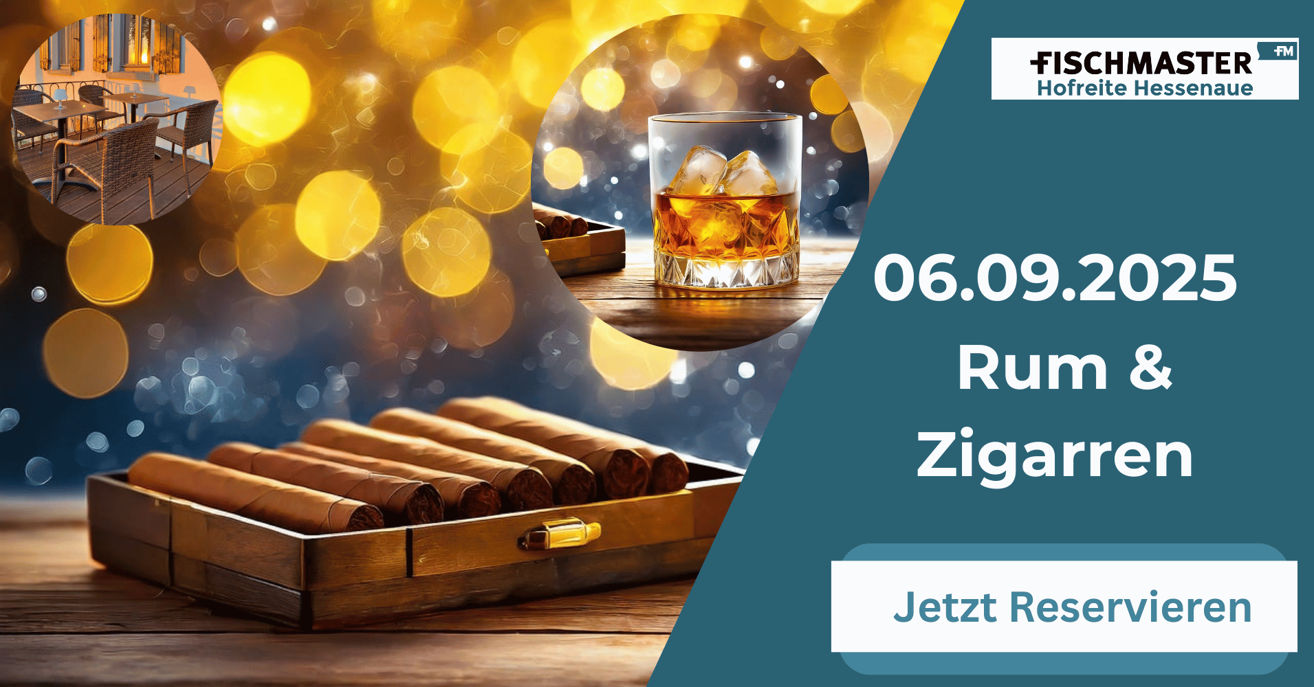 Fischmaster Hofreite Hessenaue Event Rum und Zigarren 06.09.2025-quer