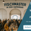 Fischmaster Hofreite Hessenaue Hallen-Flohmarkt in der Hafenbar mit verschiedenen Anbietern und Fischbrötchen