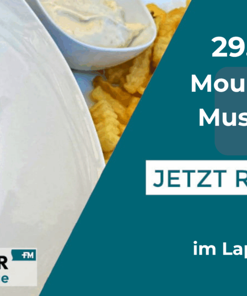 Fischmaster Hofreite Hessenaue Moule et Frites - Muschel-Essen 29.01.26 im Lappland-Zelt