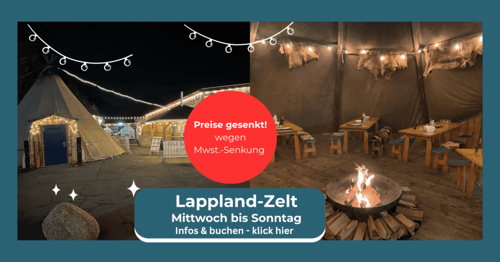 Lappland-Zelt Fischmaster Hofreite Hessenaue 2026_Reduzierung Preis_MwSt.-Reduzierung