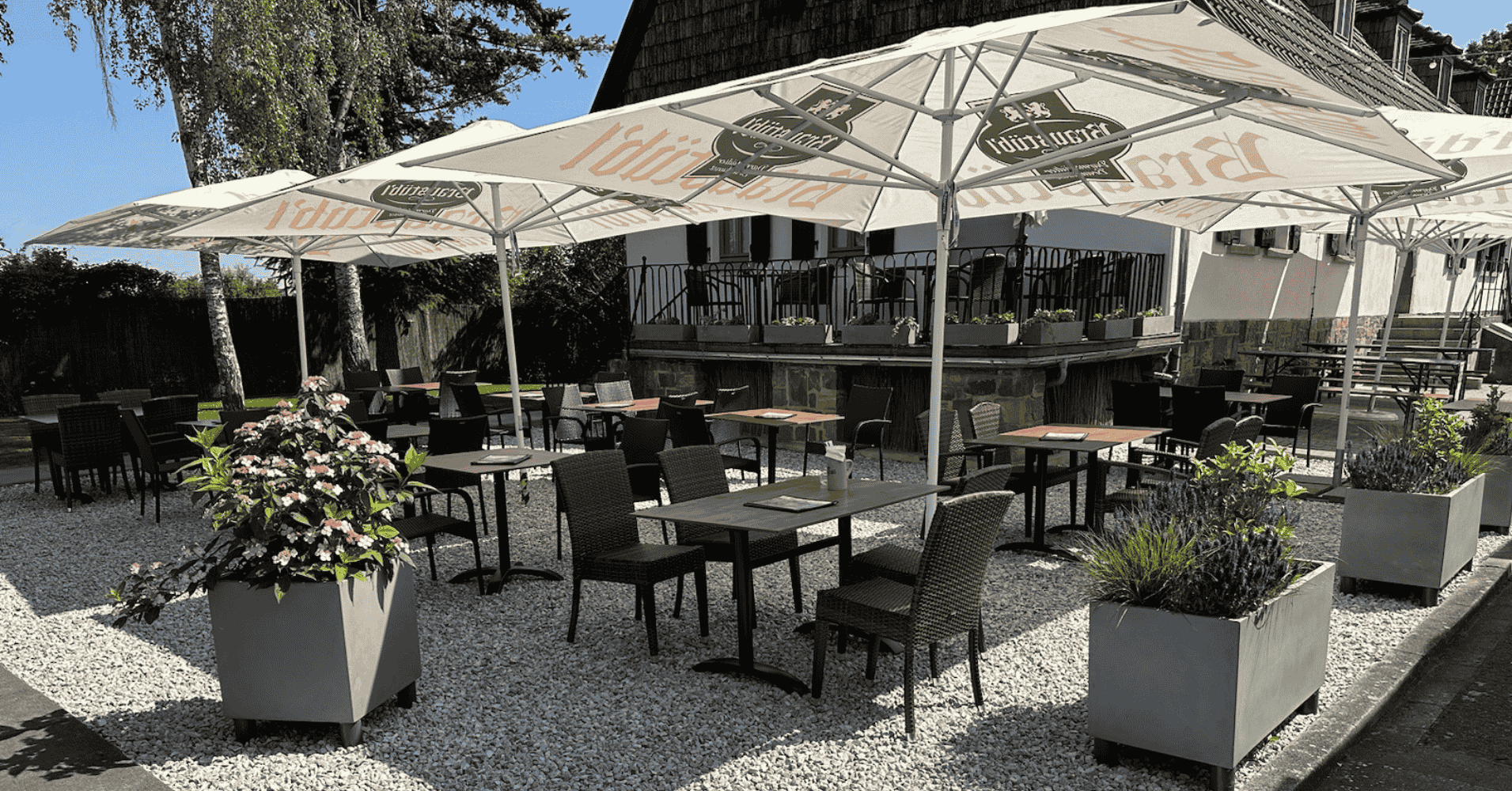 Biergarten Hofreite Hessenaue Bei Fischmaster