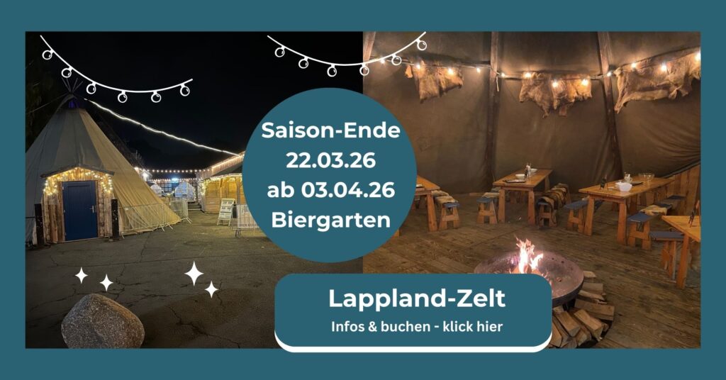 Lappland-Zelt Fischmaster Hofreite Hessenaue 2026 Ankündigung Saison-Ende